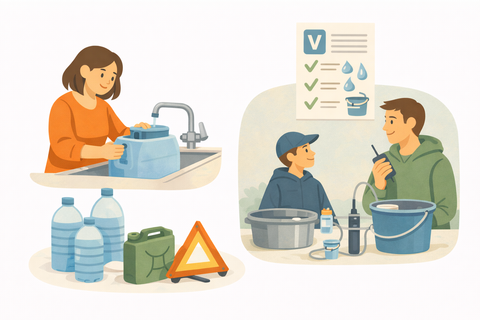 V i Hemskt Vis: Vatten